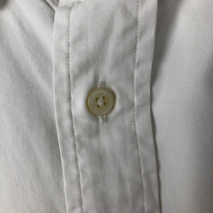 Ralph Lauren Classic Fit Long Sleeve Button Down Shirt, Men's Size L cotton white type Vintage Second Hand