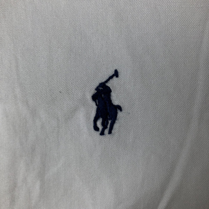 Ralph Lauren Classic Fit Long Sleeve Button Down Shirt, Men's Size L cotton white type Vintage Second Hand