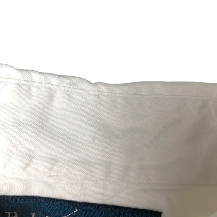 Ralph Lauren Classic Fit Long Sleeve Button Down Shirt, Men's Size L cotton white type Vintage Second Hand