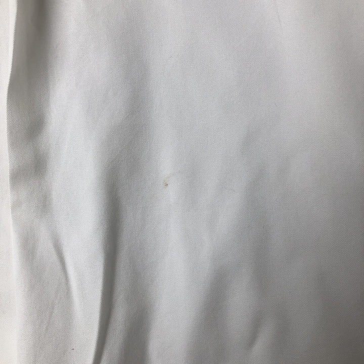 Ralph Lauren Classic Fit Long Sleeve Button Down Shirt, Men's Size L cotton white type Vintage Second Hand