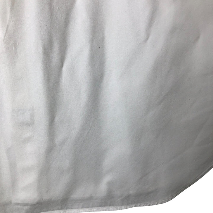Ralph Lauren Classic Fit Long Sleeve Button Down Shirt, Men's Size L cotton white type Vintage Second Hand