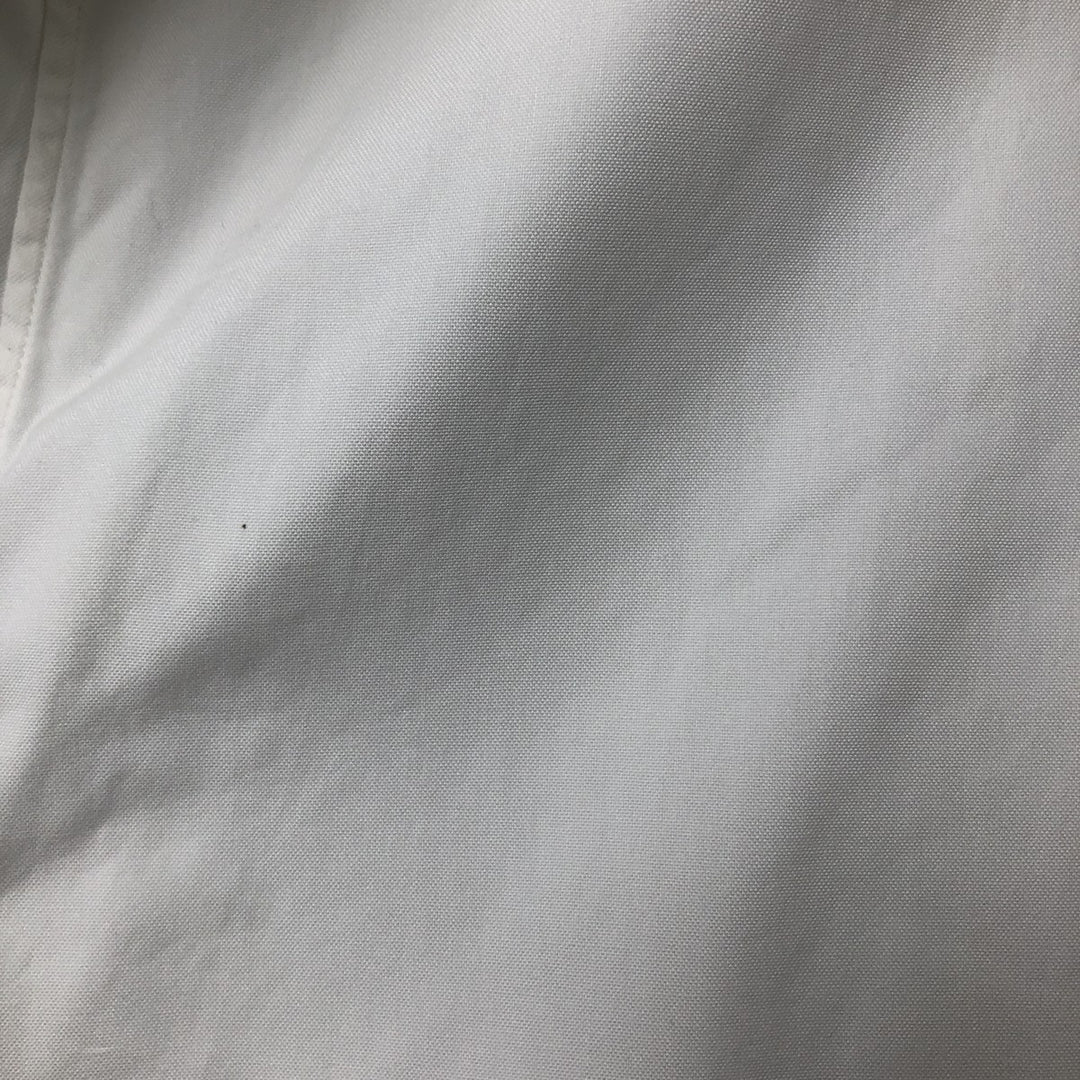 Ralph Lauren Classic Fit Long Sleeve Button Down Shirt Men's XL cotton white type Vintage Second Hand