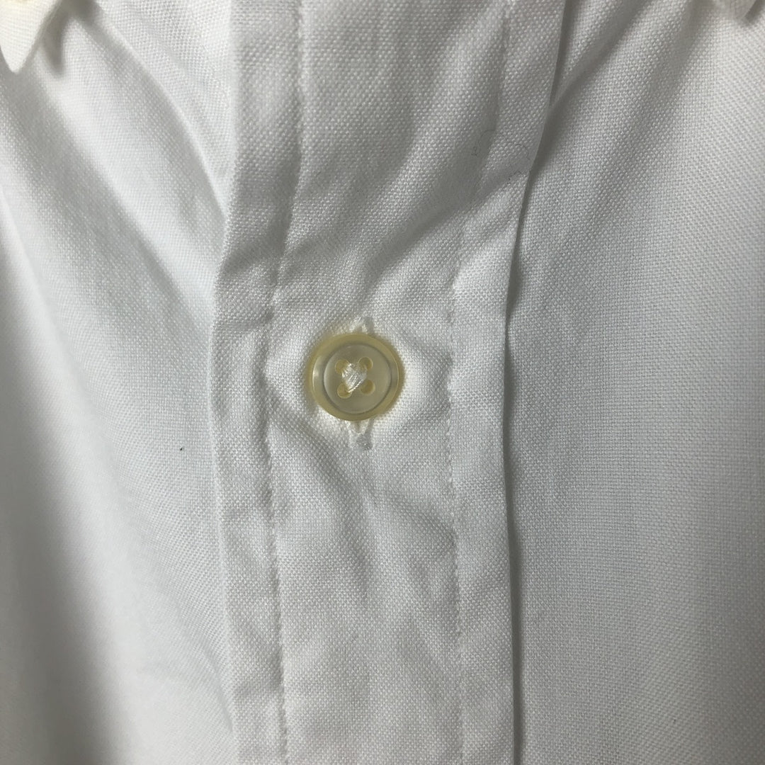 Ralph Lauren Classic Fit Long Sleeve Button Down Shirt, Men's Size L cotton white type Vintage Second Hand