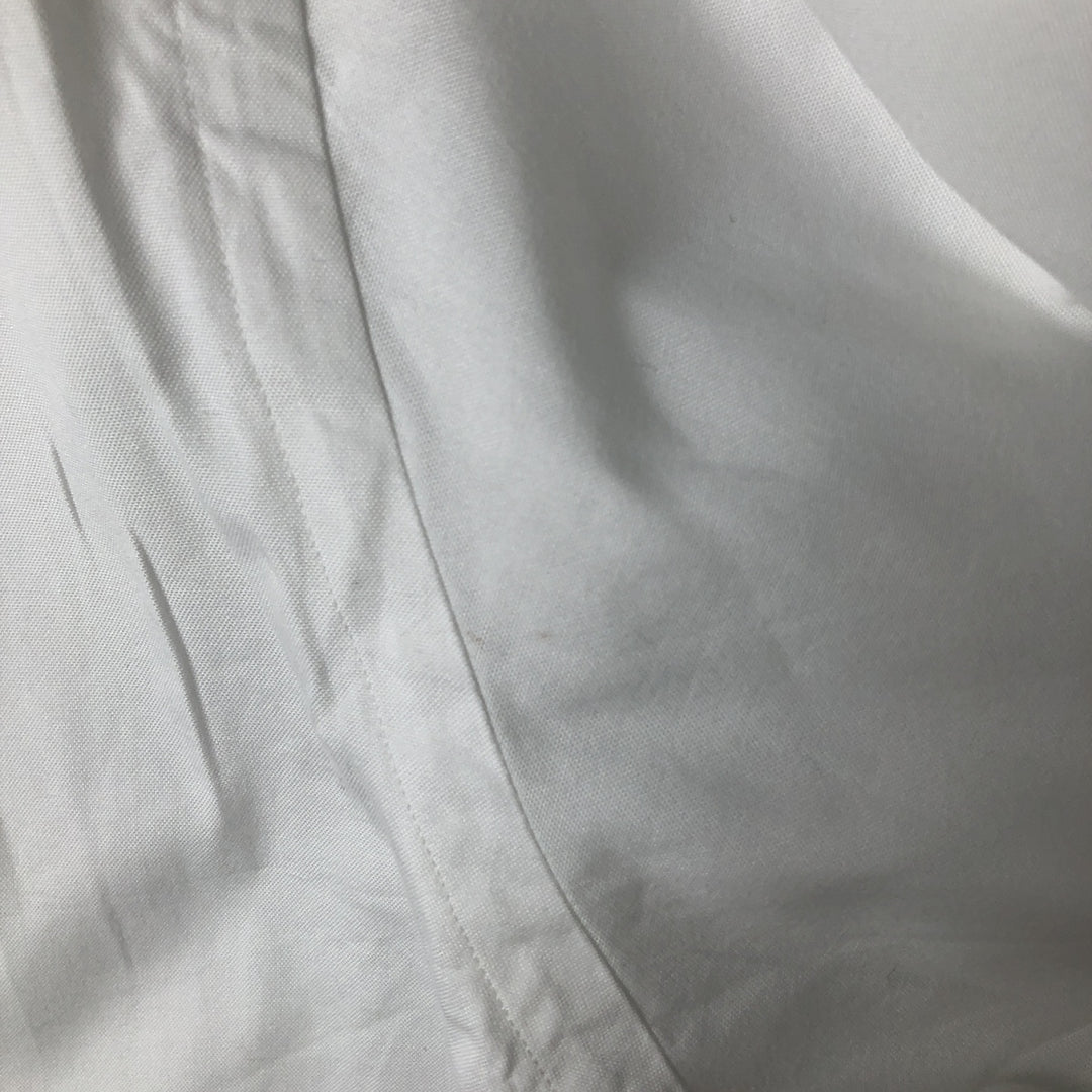 Ralph Lauren Classic Fit Long Sleeve Button Down Shirt, Men's Size L cotton white type Vintage Second Hand