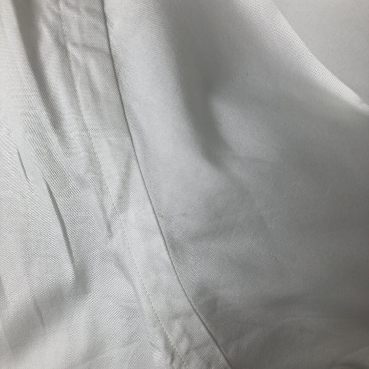 Ralph Lauren Classic Fit Long Sleeve Button Down Shirt, Men's Size L cotton white type Vintage Second Hand