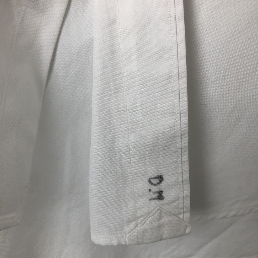 Ralph Lauren Classic Fit Long Sleeve Button Down Shirt Men's M cotton white type Vintage Second Hand