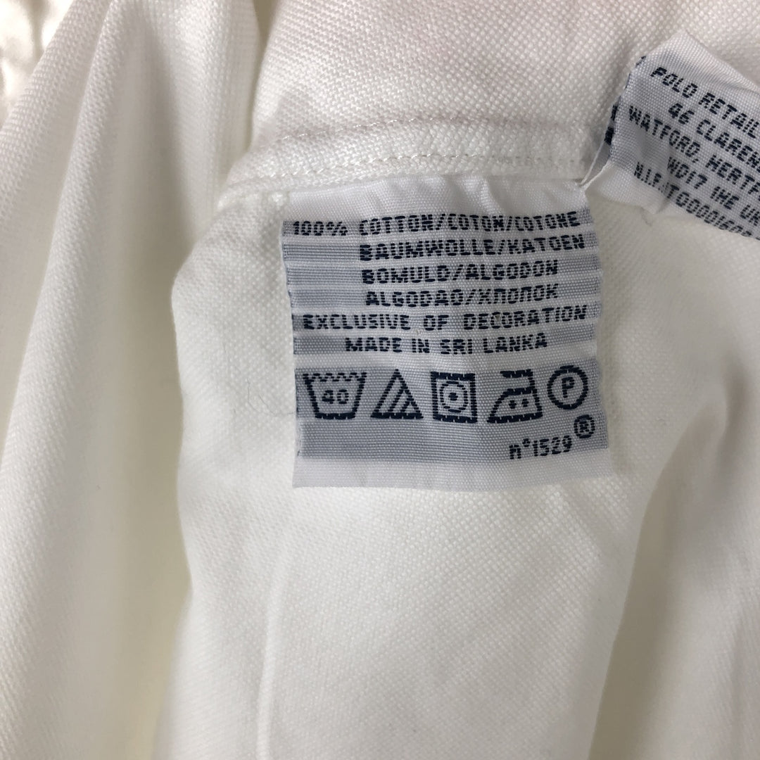Ralph Lauren CUSTOM FIT long sleeve button down shirt, men's XL size cotton white type Vintage Second Hand