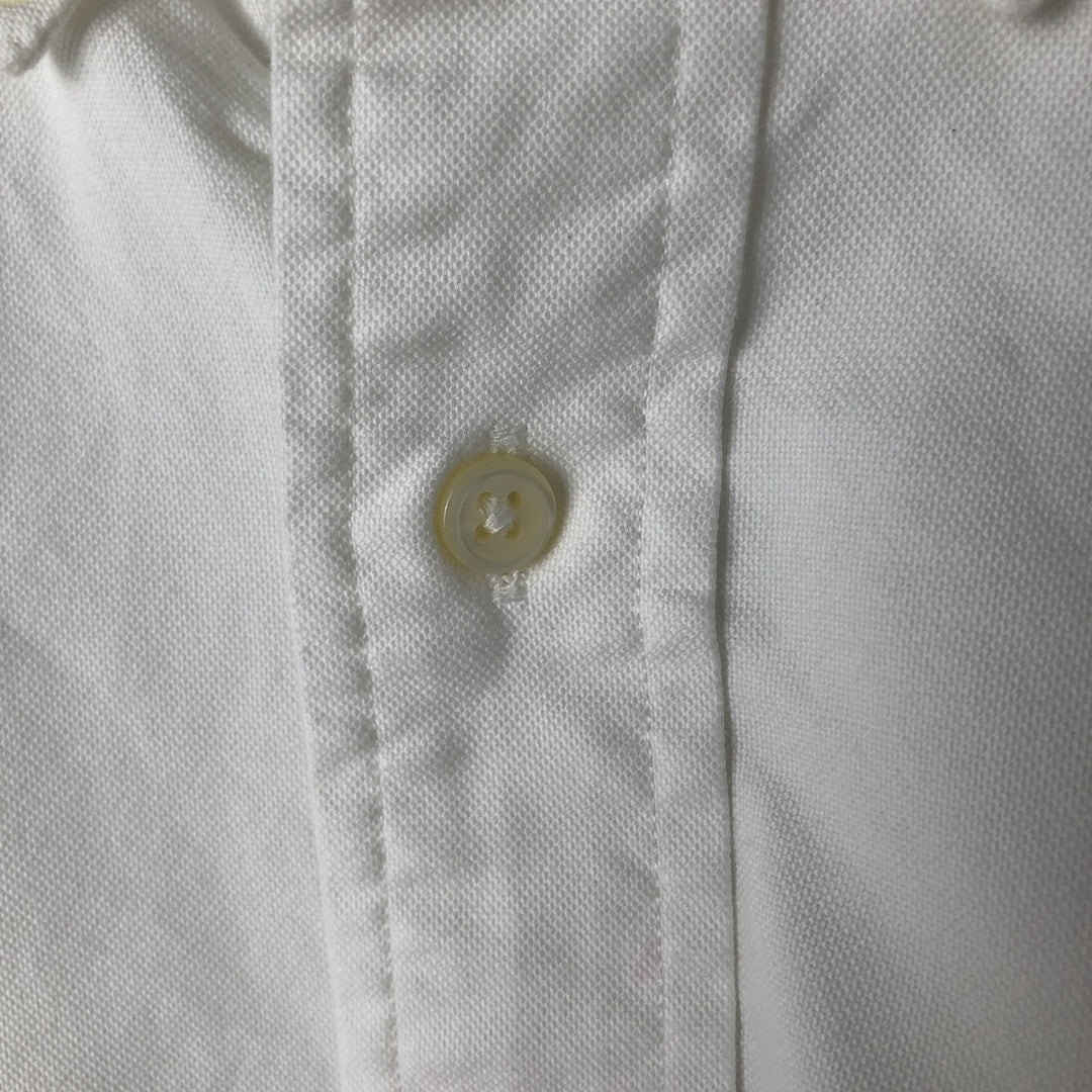 Ralph Lauren CUSTOM FIT long sleeve button down shirt, men's XL size cotton white type Vintage Second Hand