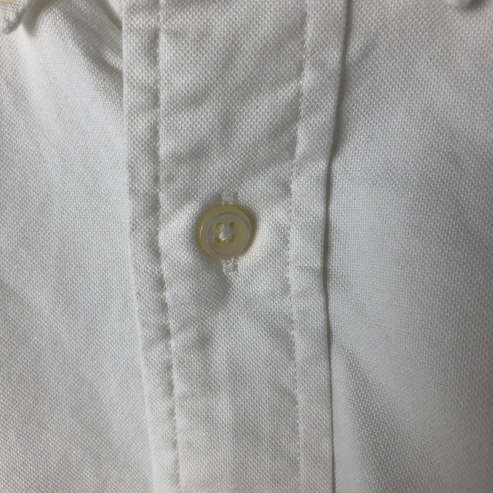 Ralph Lauren CUSTOM FIT long sleeve button down shirt, men's XL size cotton white type Vintage Second Hand