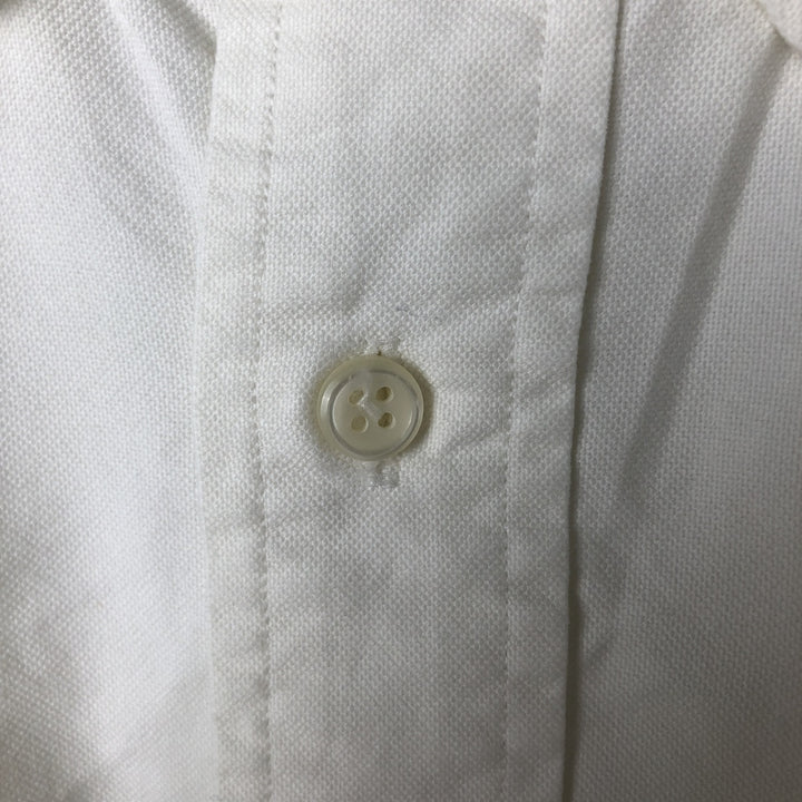 Ralph Lauren Classic Fit Long Sleeve Button Down Shirt Men's XL cotton white type Vintage Second Hand