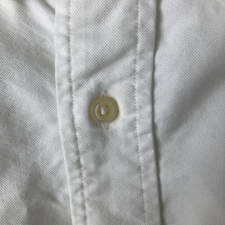Ralph Lauren Classic Fit Long Sleeve Button Down Shirt, Men's Size L cotton white type Vintage Second Hand