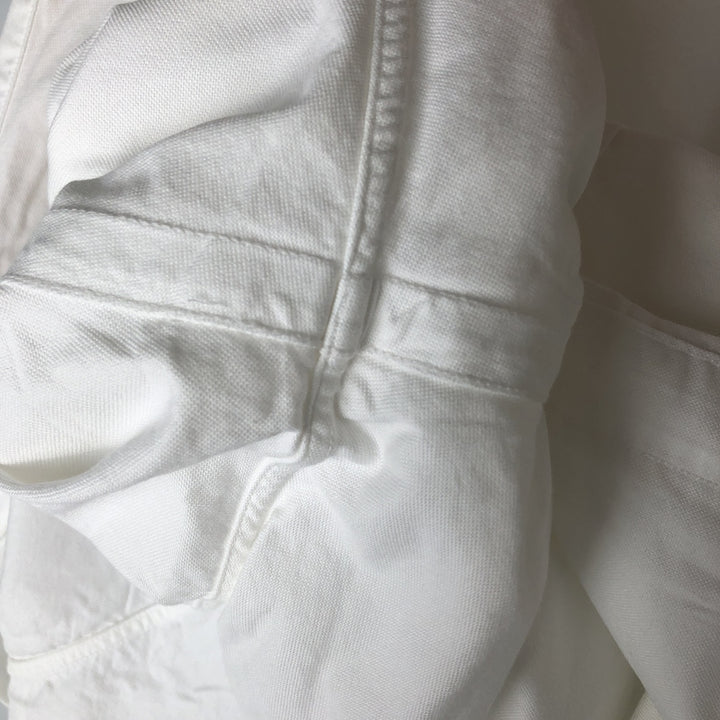 Ralph Lauren Classic Fit Long Sleeve Button Down Shirt, Men's Size L cotton white type Vintage Second Hand