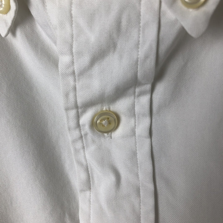 Ralph Lauren Classic Fit Long Sleeve Button Down Shirt, Men's Size L cotton white type Vintage Second Hand