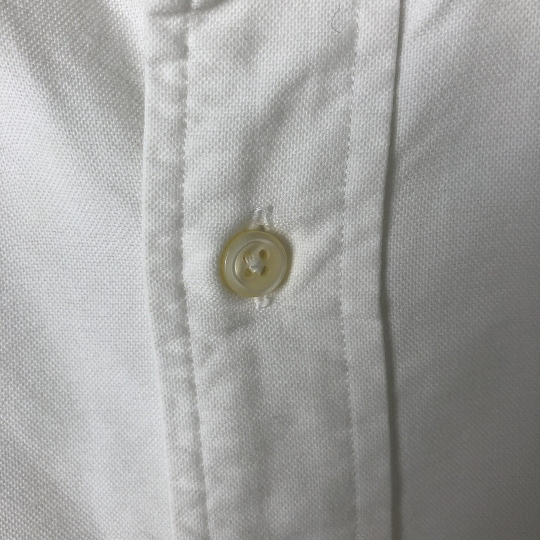 Ralph Lauren POLO by Ralph Lauren long sleeve button down shirt, men's size L cotton white type Vintage Second Hand