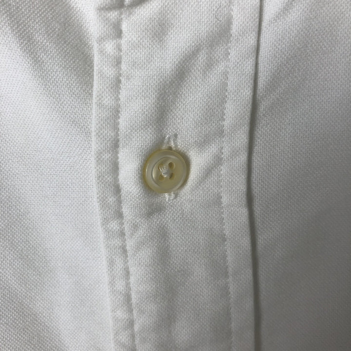 Ralph Lauren POLO by Ralph Lauren long sleeve button down shirt, men's size L cotton white type Vintage Second Hand