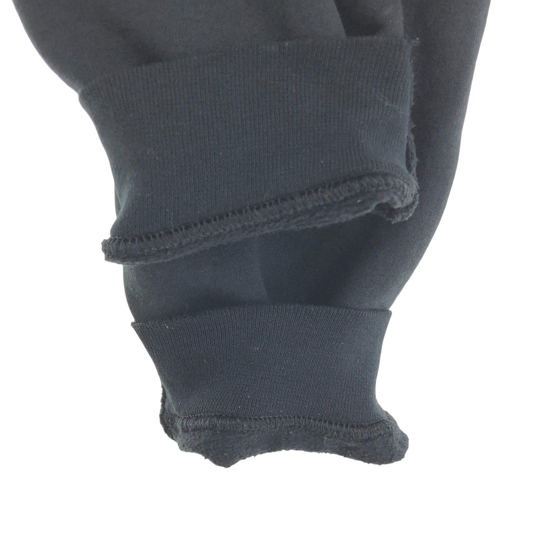 Harley-Davidson cow print full zip sweatshirt, men's M size cotton black type Vintage Second Hand