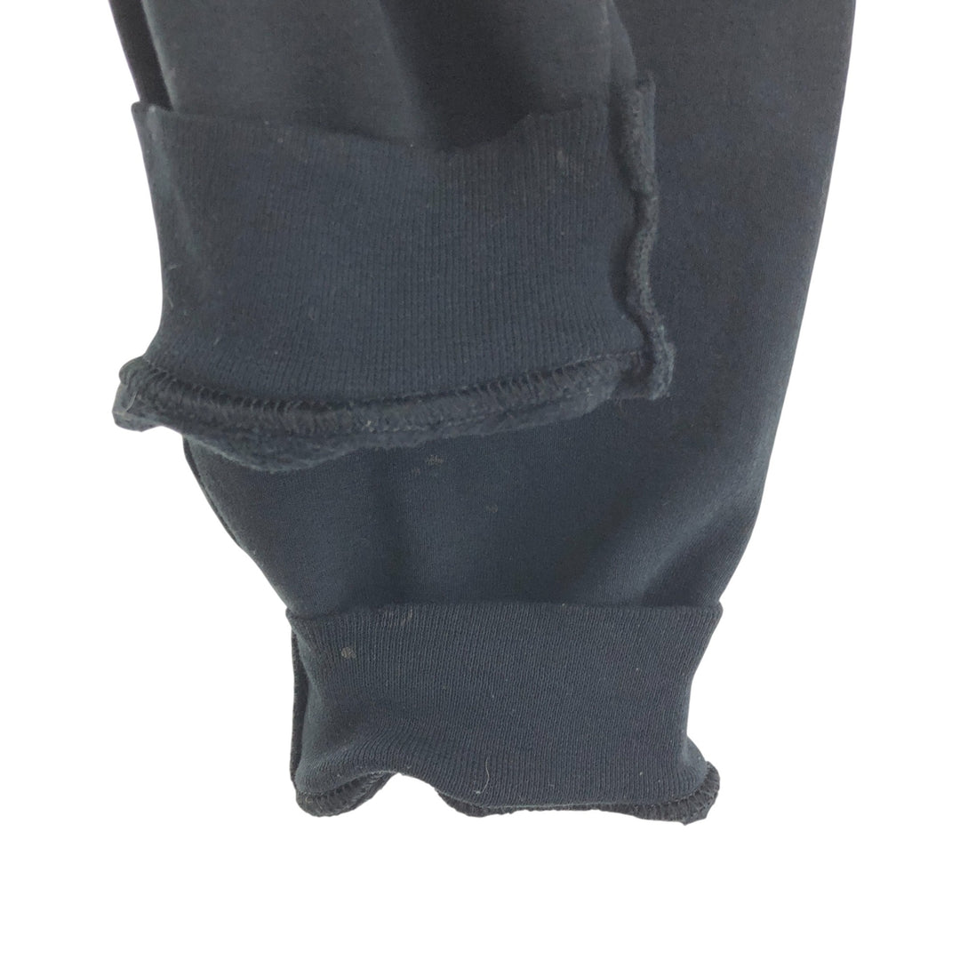 Harley-Davidson cow print full zip sweatshirt, men's M size cotton black type Vintage Second Hand