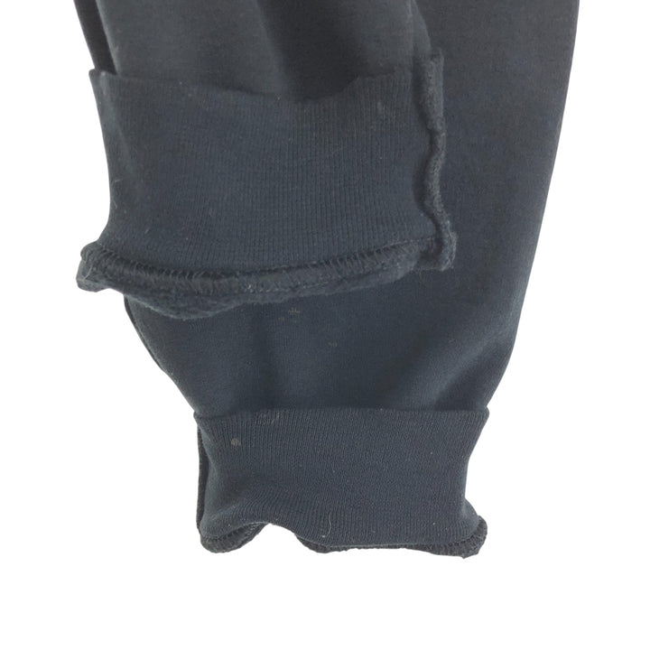 Harley-Davidson cow print full zip sweatshirt, men's M size cotton black type Vintage Second Hand