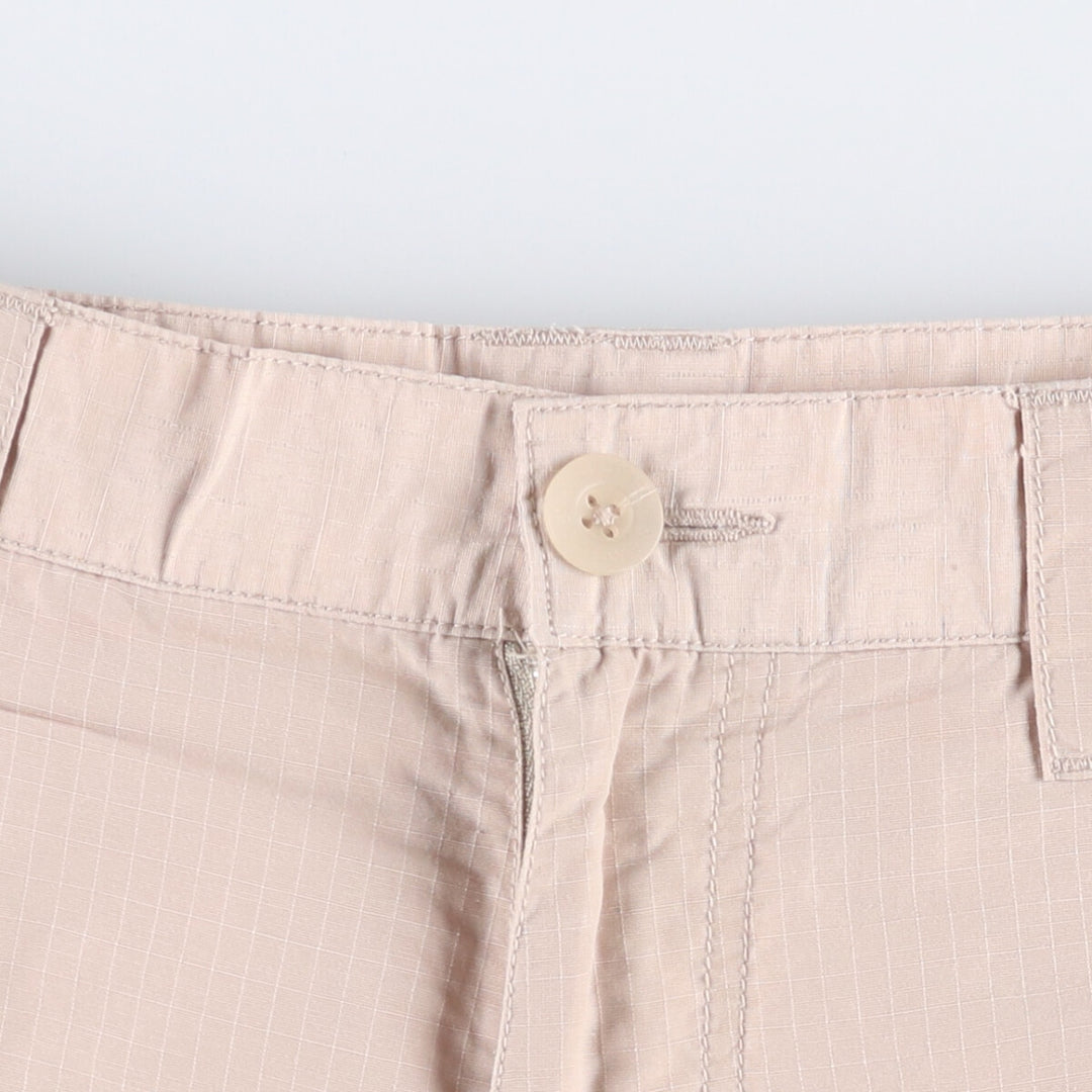 90s~00'S Columbia OMNI-SHADE PFG Ripstop Shorts Short Pants Men's W34 cotton Beige type Vintage Second Hand