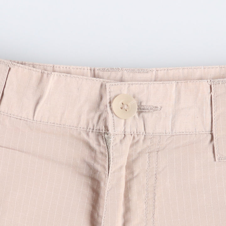 90s~00'S Columbia OMNI-SHADE PFG Ripstop Shorts Short Pants Men's W34 cotton Beige type Vintage Second Hand