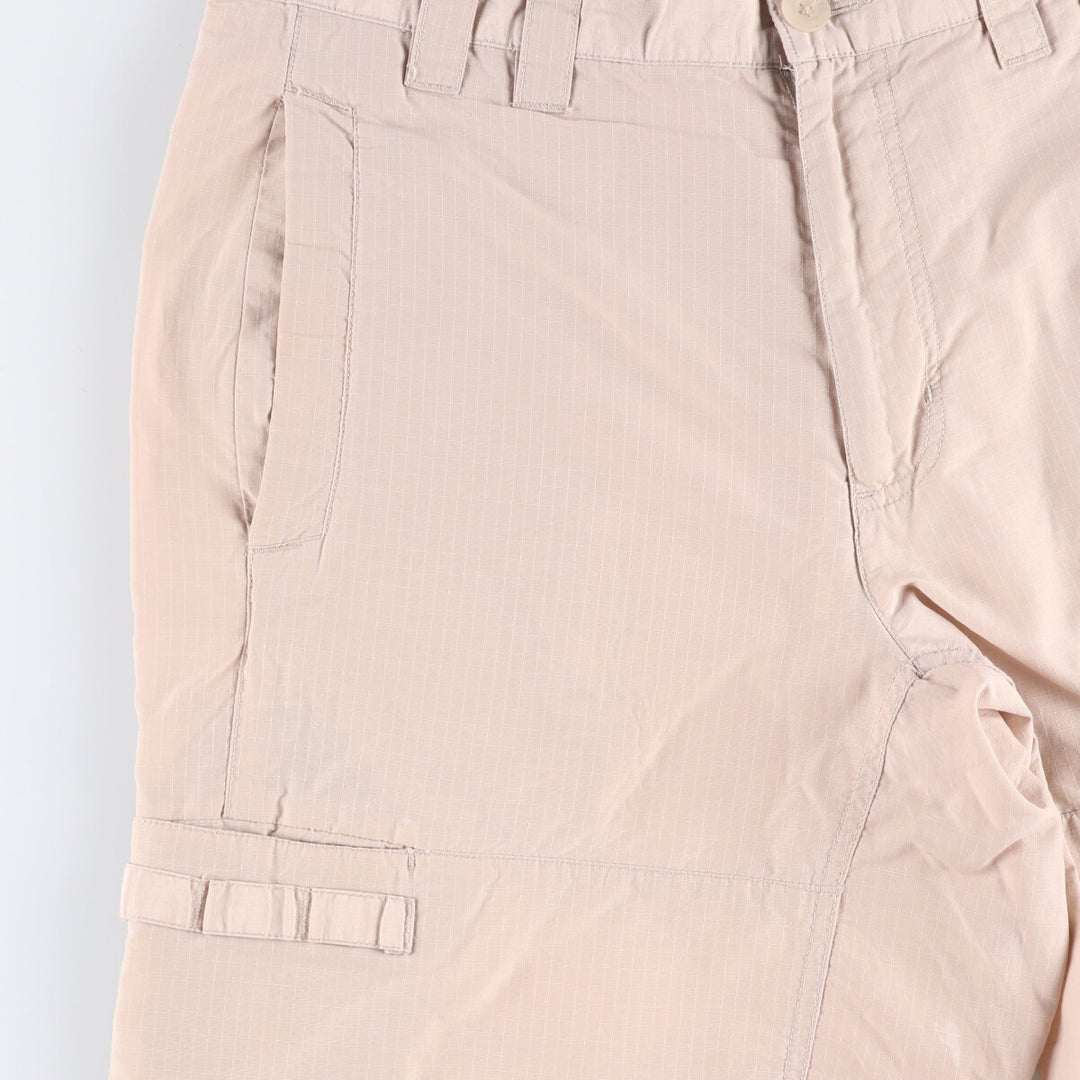 90s~00'S Columbia OMNI-SHADE PFG Ripstop Shorts Short Pants Men's W34 cotton Beige type Vintage Second Hand