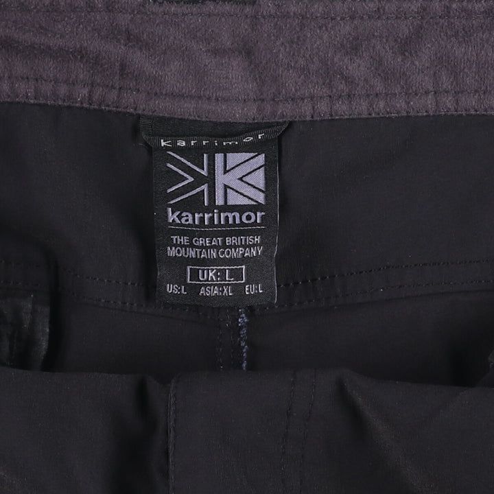 Karrimor shorts, men's size L unclear black type Vintage Second Hand