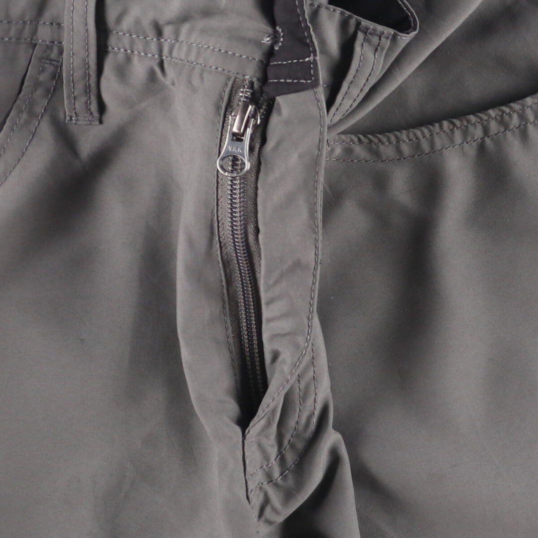 Oakley cargo shorts, half pants, men's, w33 equivalent polyester gray type Vintage Second Hand