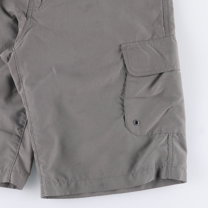 Oakley cargo shorts, half pants, men's, w33 equivalent polyester gray type Vintage Second Hand