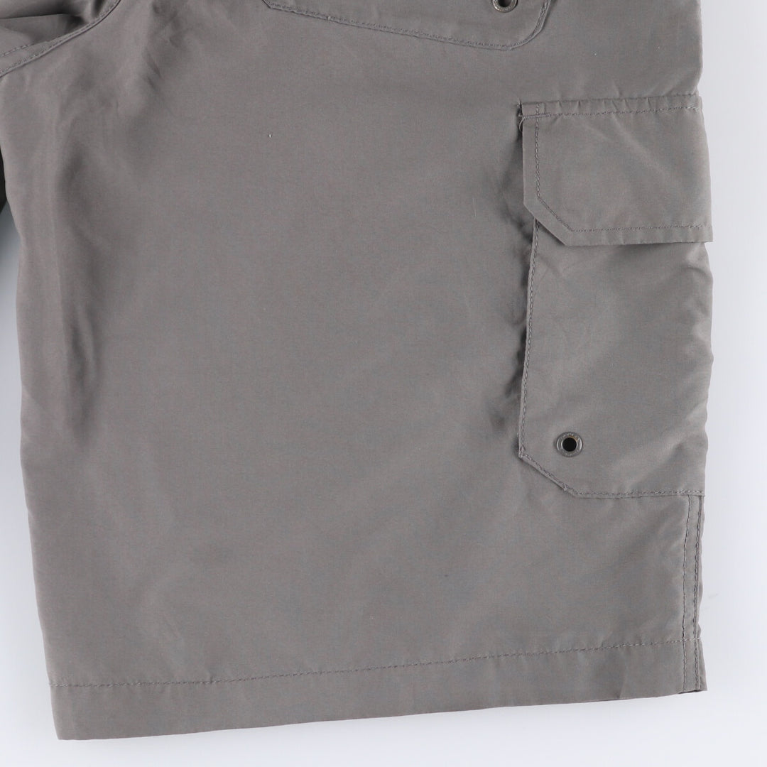 Oakley cargo shorts, half pants, men's, w33 equivalent polyester gray type Vintage Second Hand