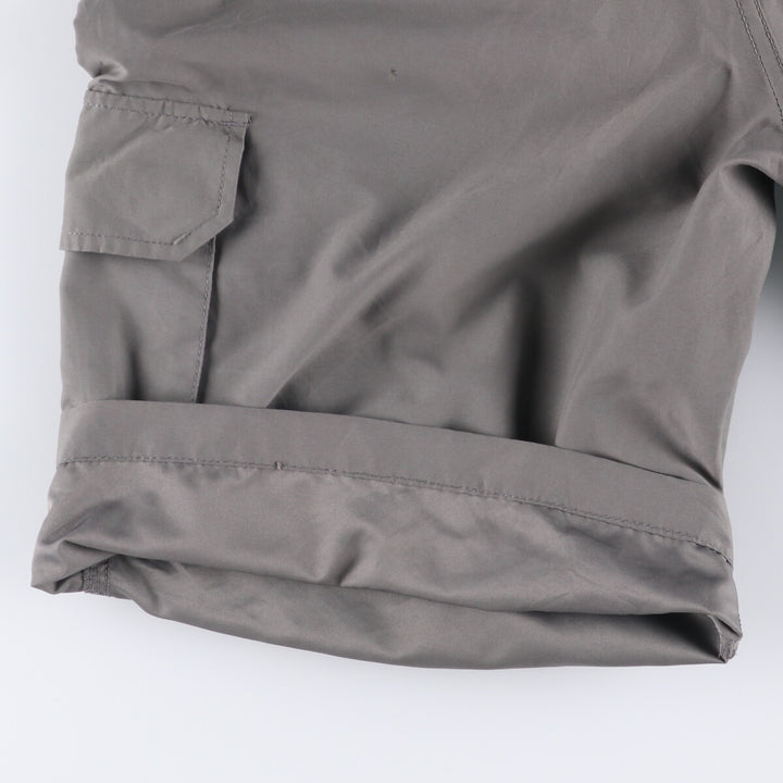 Oakley cargo shorts, half pants, men's, w33 equivalent polyester gray type Vintage Second Hand