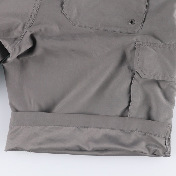 Oakley cargo shorts, half pants, men's, w33 equivalent polyester gray type Vintage Second Hand
