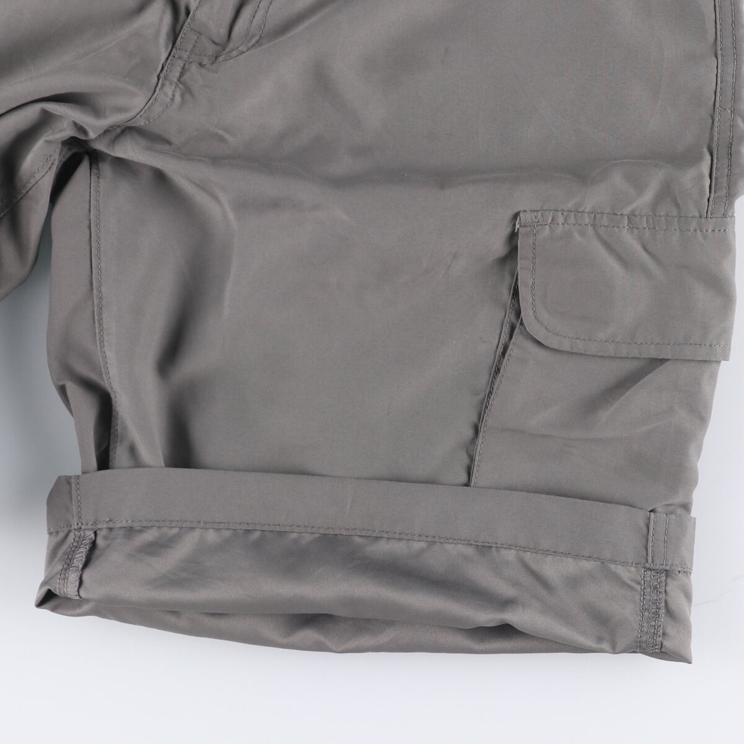 Oakley cargo shorts, half pants, men's, w33 equivalent polyester gray type Vintage Second Hand