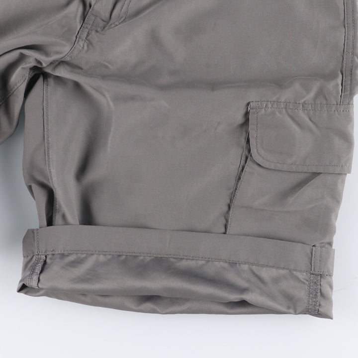 Oakley cargo shorts, half pants, men's, w33 equivalent polyester gray type Vintage Second Hand