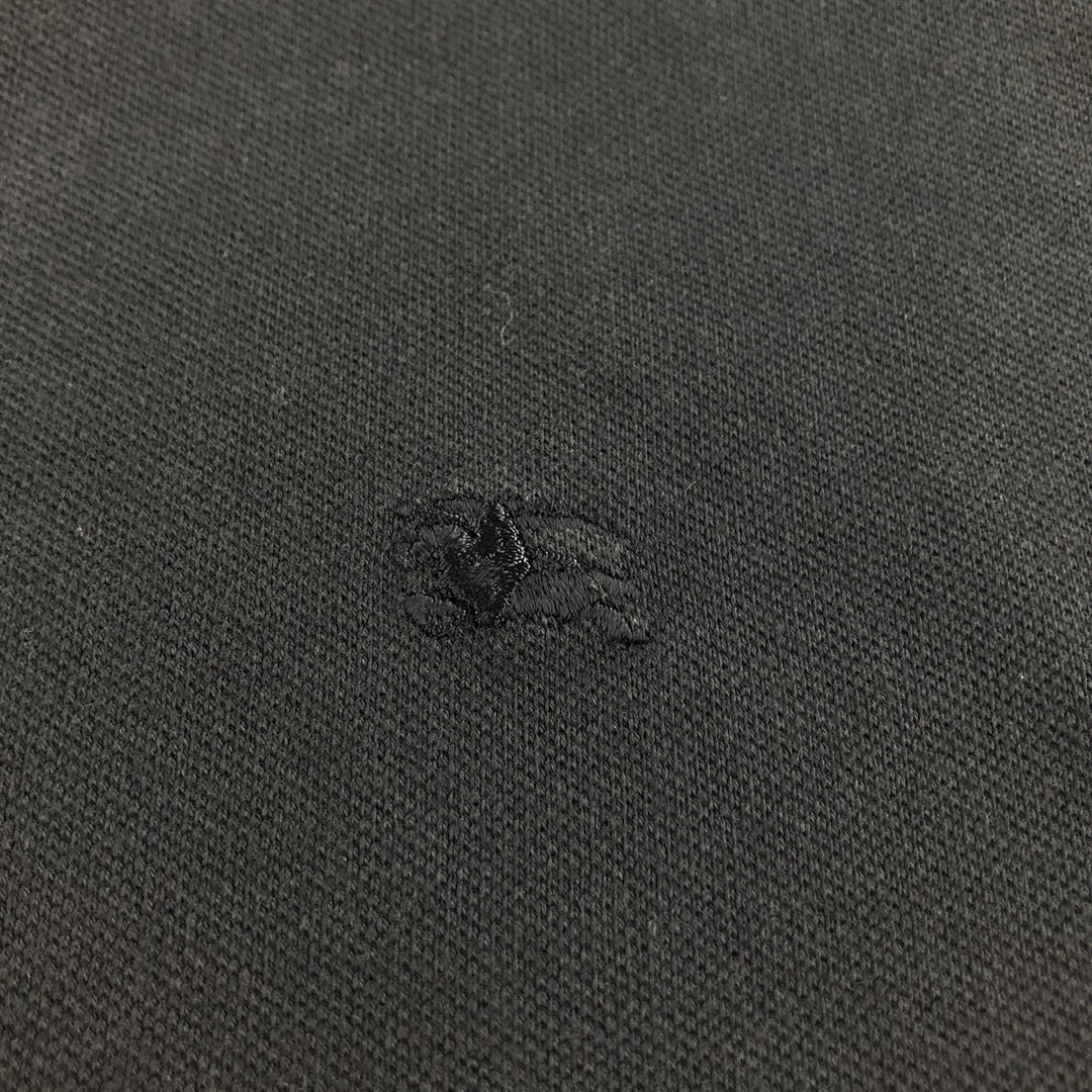 Burberry's BURBERRY LONDON short-sleeved polo shirt, women's size XL cotton navy blue type Vintage Second Hand