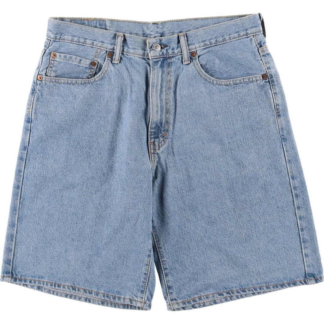Levi's 550 denim shorts, half pants, men's size w34 cotton blue type Vintage Second Hand