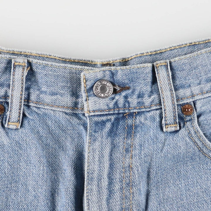 Levi's 550 denim shorts, half pants, men's size w34 cotton blue type Vintage Second Hand