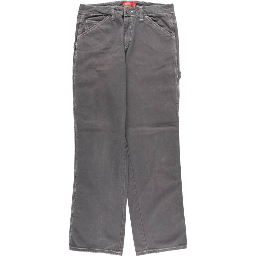 Dickies Painter Pants Women's L (w29) cotton gray type Vintage Second Hand
