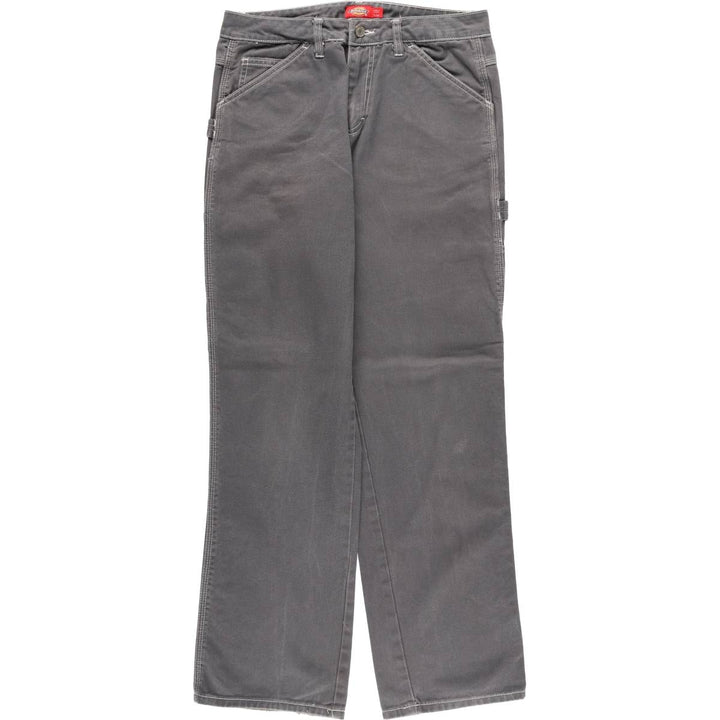 Dickies Painter Pants Women's L (w29) cotton gray type Vintage Second Hand