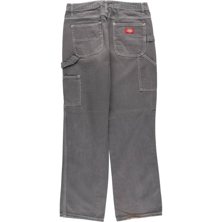 Dickies Painter Pants Women's L (w29) cotton gray type Vintage Second Hand