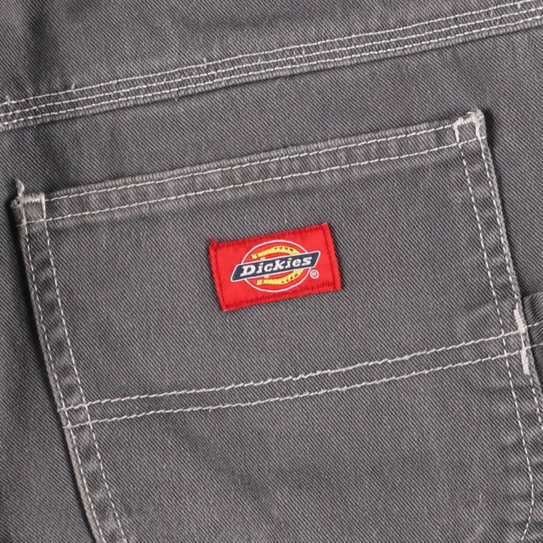 Dickies Painter Pants Women's L (w29) cotton gray type Vintage Second Hand