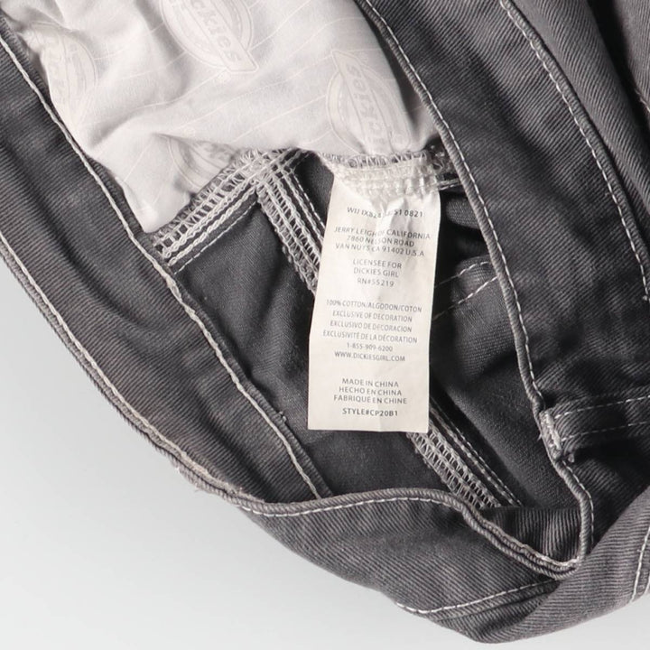 Dickies Painter Pants Women's L (w29) cotton gray type Vintage Second Hand