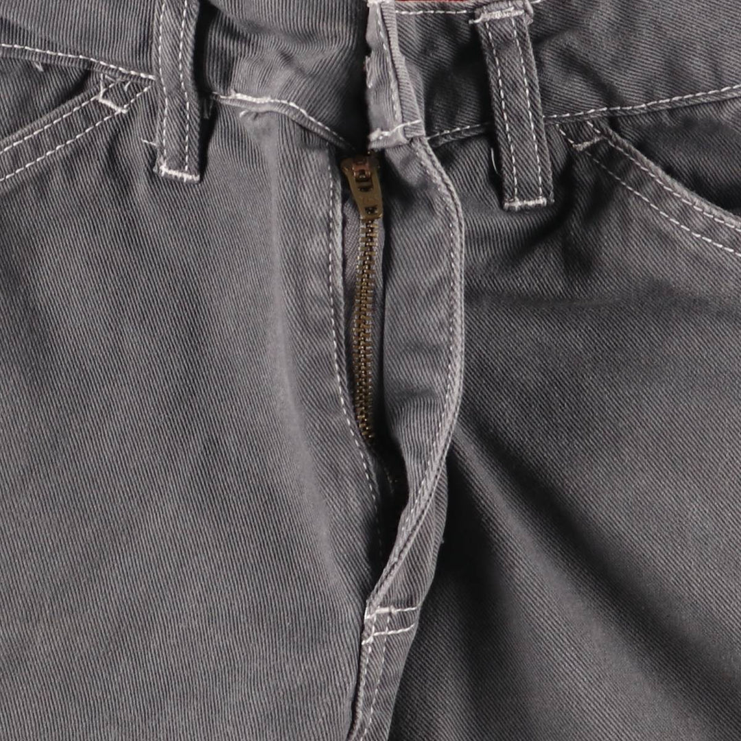 Dickies Painter Pants Women's L (w29) cotton gray type Vintage Second Hand
