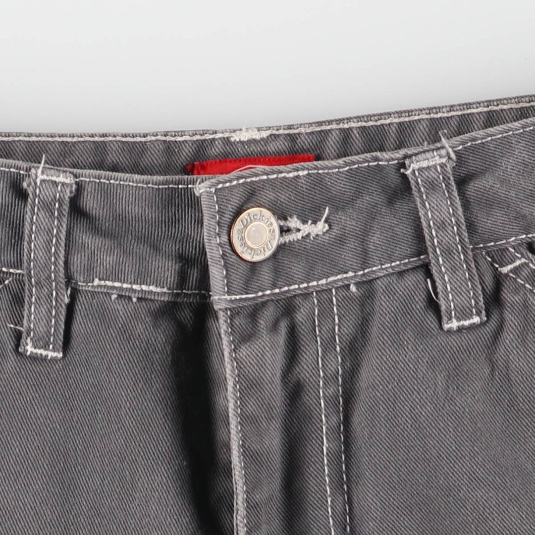 Dickies Painter Pants Women's L (w29) cotton gray type Vintage Second Hand