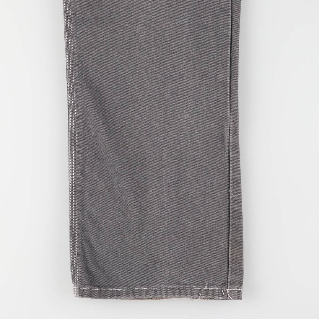 Dickies Painter Pants Women's L (w29) cotton gray type Vintage Second Hand