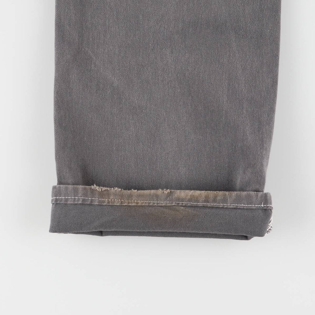 Dickies Painter Pants Women's L (w29) cotton gray type Vintage Second Hand