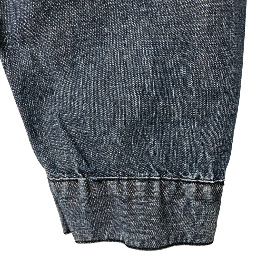 G-STAR JEANS Denim jacket for women, size L unclear navy blue type Vintage Second Hand