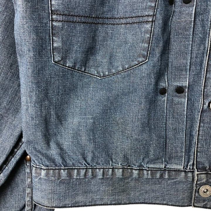 G-STAR JEANS Denim jacket for women, size L unclear navy blue type Vintage Second Hand