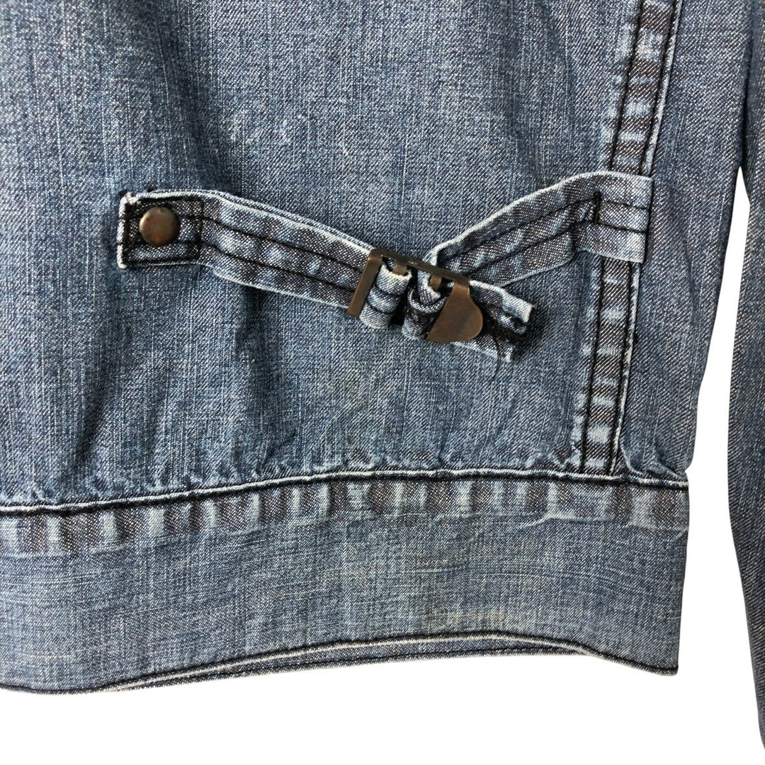 G-STAR JEANS Denim jacket for women, size L unclear navy blue type Vintage Second Hand