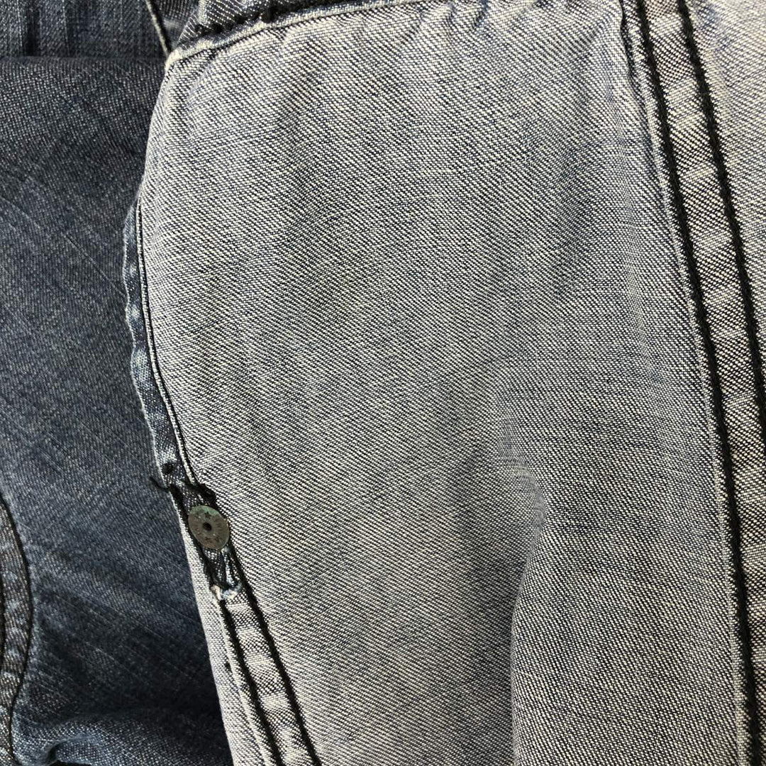 G-STAR JEANS Denim jacket for women, size L unclear navy blue type Vintage Second Hand