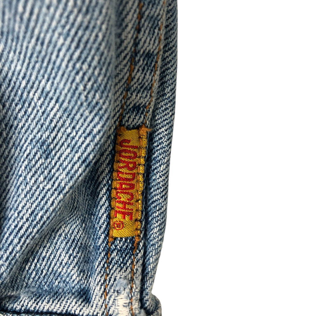 80's JORDACHE AC cotton Blue type light blue Vintage Second Hand